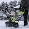 Earthwise 22-Inch 40-Volt Cordless Electric Snow Thrower SN74022 - alternate 2
